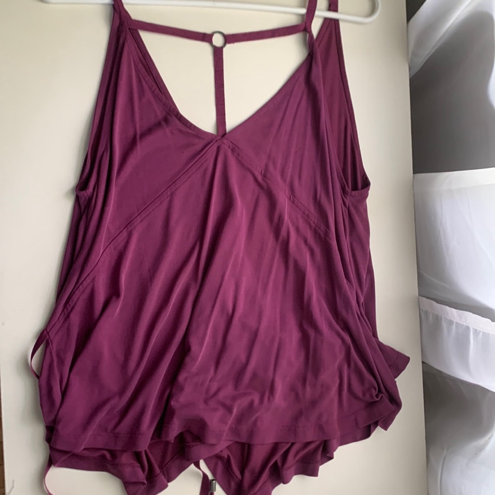 Free People purple tank top size small